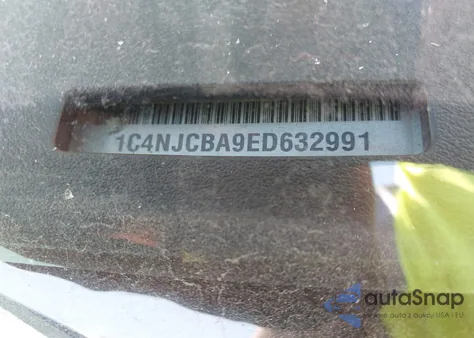 2014 Jeep Compass Sport из США, поврежденный, VIN 1C4NJCBA9ED632991